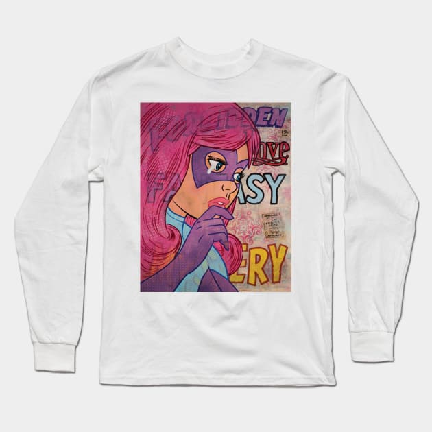 Forbidden Fantasy Long Sleeve T-Shirt by AtomicMadhouse